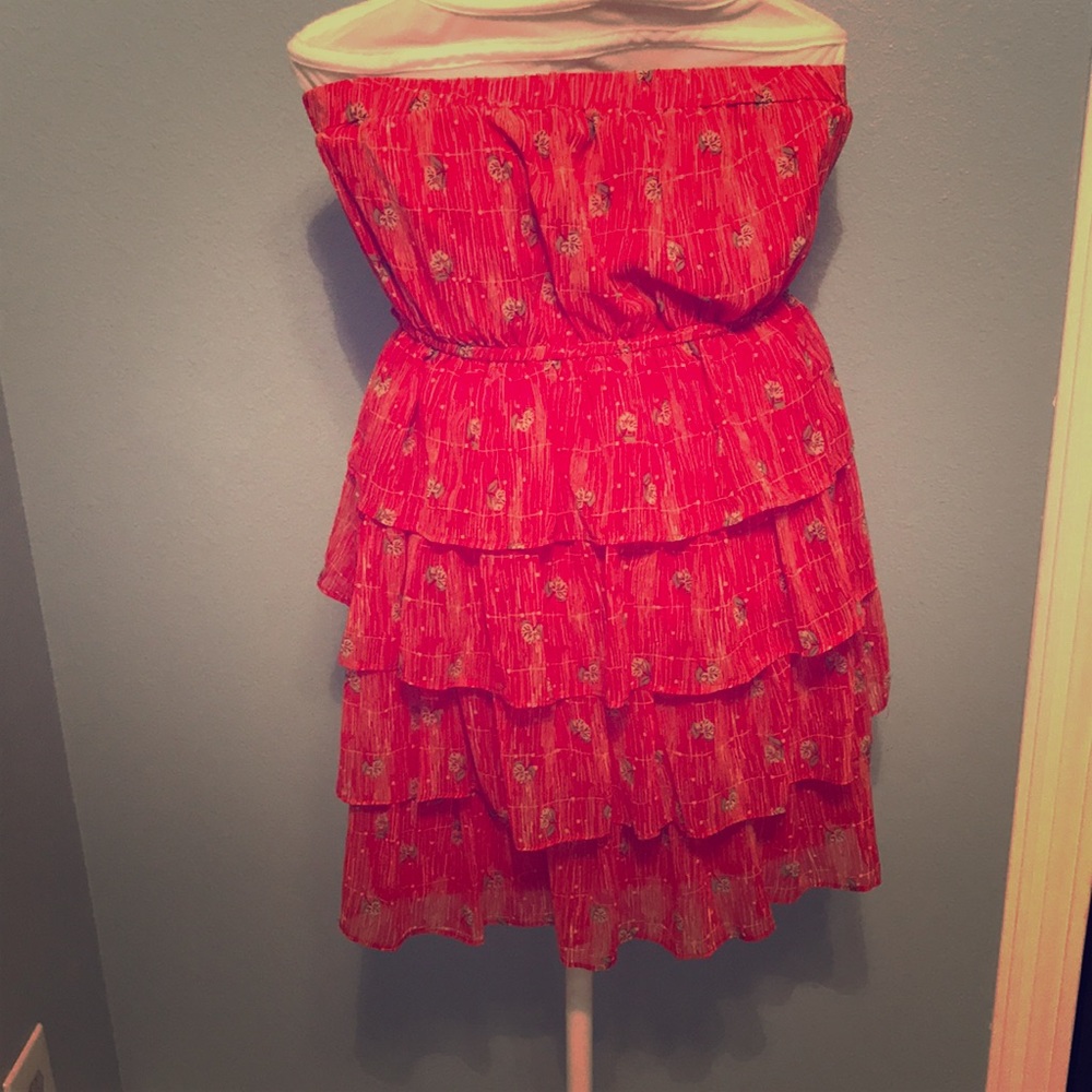 Forever 21 red tube dress. Size small
